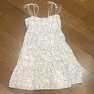 Abercrombie & Fitch Tiered spaghetti strap mini sundress Small  Tall